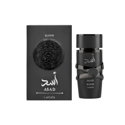 Woda perfumowana męska, Lattafa Asad Elixir, perfumy arabskie EDP, 100 ml
